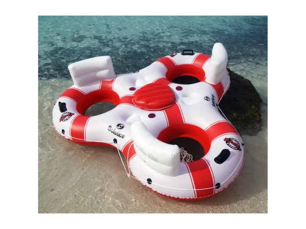 Solstice Watersports Super Chill 3-Person River Tube w/Cooler - Image 3