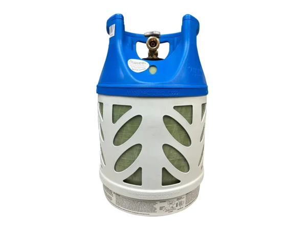 Viking Cylinders 17lb Vertical Fiberglass Composite LPG Cylinder w/Type 1 Valve - OPD, DOT, TC Approved