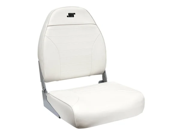 Wise Standard High-Back Fishing Seat - White