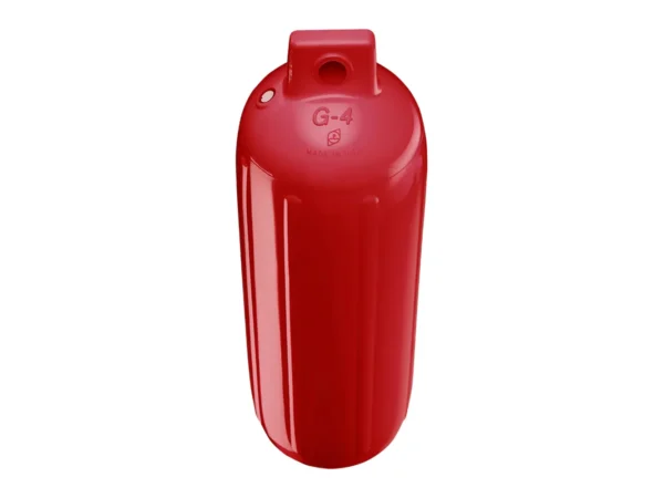 Polyform G-4 Twin Eye Fender 6.5" x 22" - Classic Red - Image 2