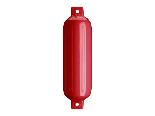 Polyform G-4 Twin Eye Fender 6.5" x 22" - Classic Red