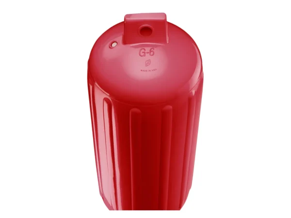 Polyform G-6 Twin Eye Fender 11" x 30" - Classic Red - Image 2