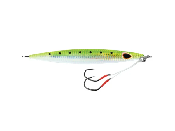 Williamson Kensaki 120 Jig - 5.25" - 4.25oz - UV Green Sardine Zebra - Image 2