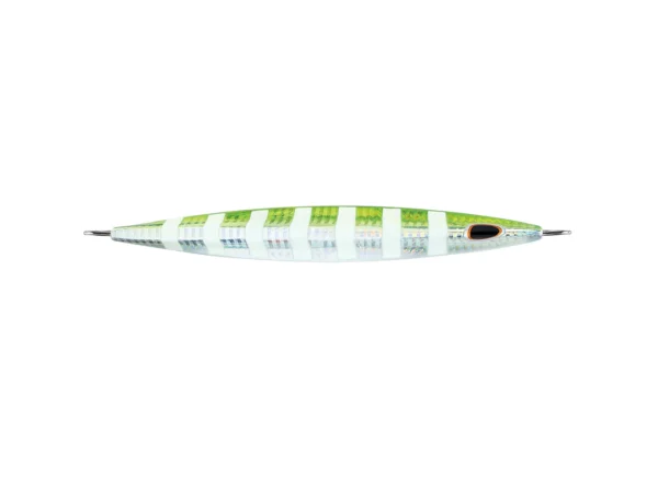 Williamson Kensaki 120 Jig - 5.25" - 4.25oz - UV Green Sardine Zebra