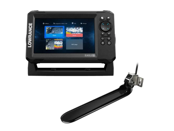 Lowrance Eagle 7 w/TripleShot Transducer & U.S. Inland Charts