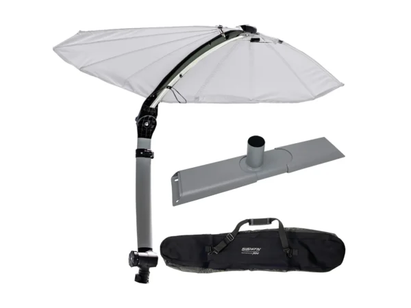 TACO ShadeFin Mini w/White Fabric - Bag & Kayak Mount Kit