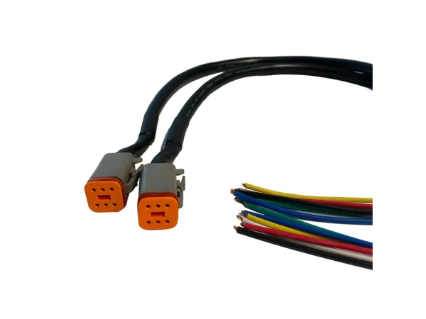 Roswell 6-Pin Deutsch Connector Wiring Harness