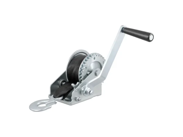 CURT Hand Crank 900 lb. Winch w/15' Strap & 6-1/2" Handle