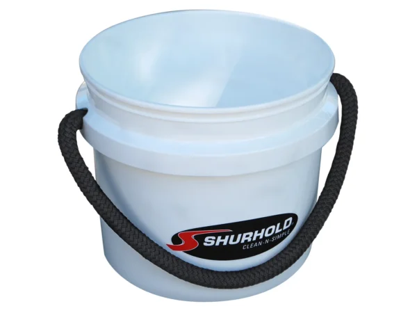 Shurhold World's Best Rope Handle Bucket - 3.5 Gallon - White