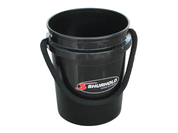 Shurhold World's Best Rope Handle Bucket - 5 Gallon - Black