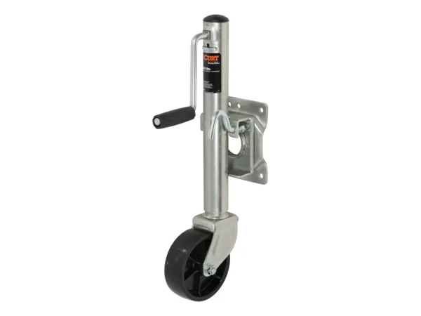 CURT Marine Jack w/6" Wheel - 1,000 lbs - 10" Travel