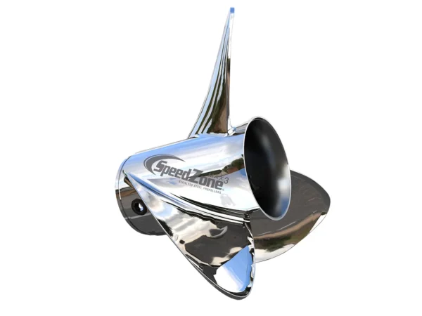 Turning Point SpeedZone Max3 - Right Hand - Stainless Steel Propeller - 3-Blade - 14.8" x 24 Pitch