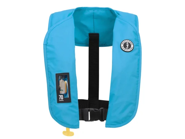 Mustang MIT 70 Manual Inflatable PFD - Azure (Blue)