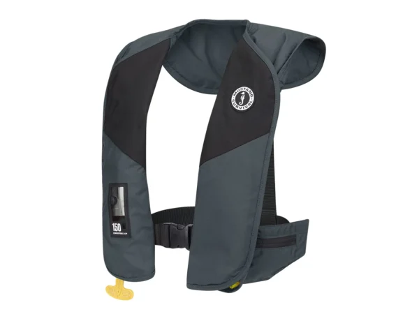 Mustang MIT 150 Convertible Inflatable PFD - Admiral Grey - Image 2