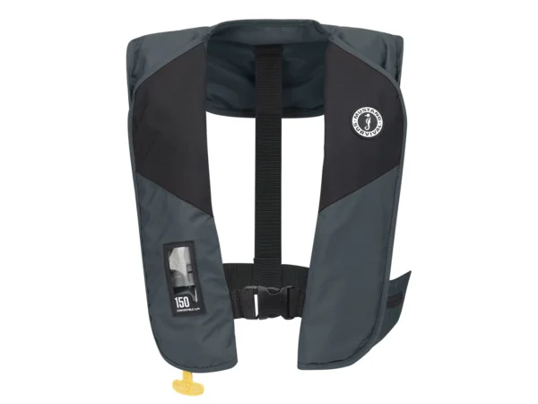 Mustang MIT 150 Convertible Inflatable PFD - Admiral Grey