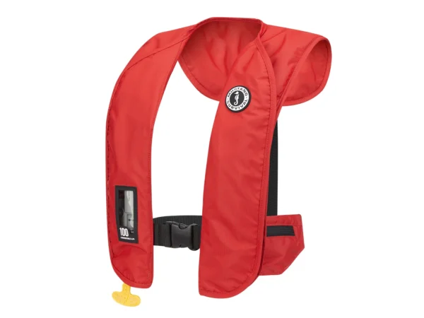 Mustang MIT 100 Convertible Inflatable PFD - Red - Image 2