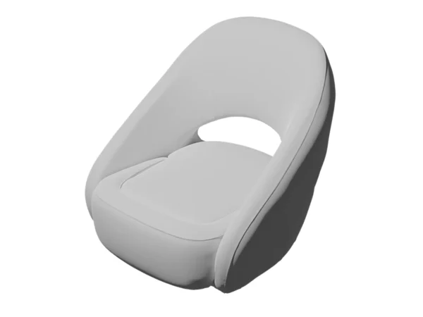 TACO Caladesi Smooth Bucket Seat - White