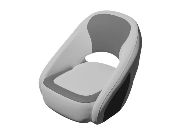 TACO Caladesi Smooth Bucket Seat - White/Grey