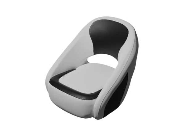 TACO Caladesi Smooth Bucket Seat - Grey/Black