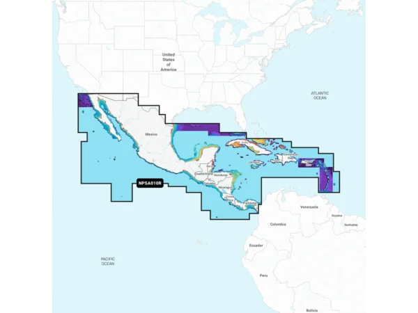 Navionics Platinum+ NPSA010R - Central America & Caribbean