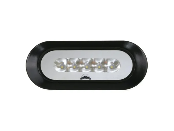 Scandvik Flush Mount Spreader Light - Black