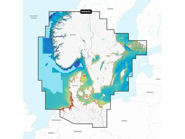 Garmin Navionics Vision+™ NVEU645L Skagerrak & Kattegat