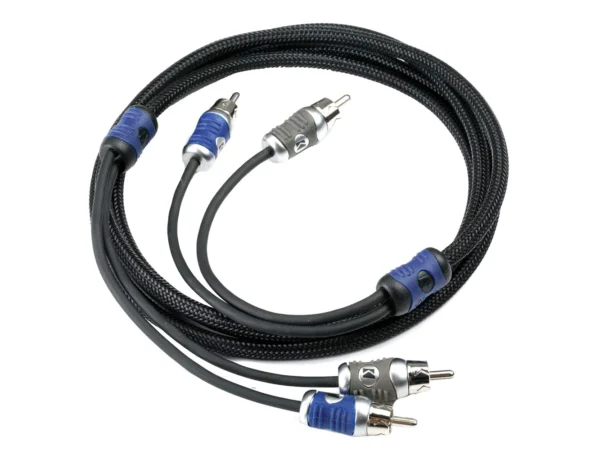 KICKER Q-Series 4-Channel RCA Interconnect - 6M