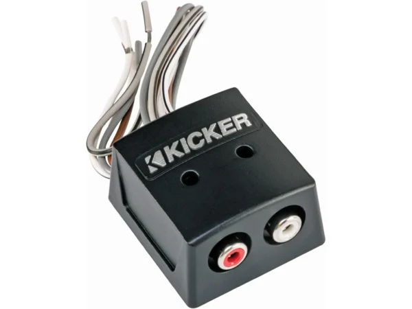 KICKER K-Series Interconnect - Speaker to RCA w/Line-Out Converter