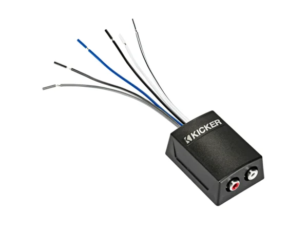 KICKER K-Series Interconnect - Speaker to RCA w/Line-Out Converter & 12V Turn-On Lead