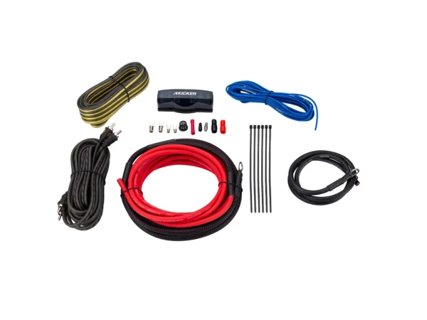 KICKER VK8 8 AWG Amp Kit w/2-Channel Interconnects