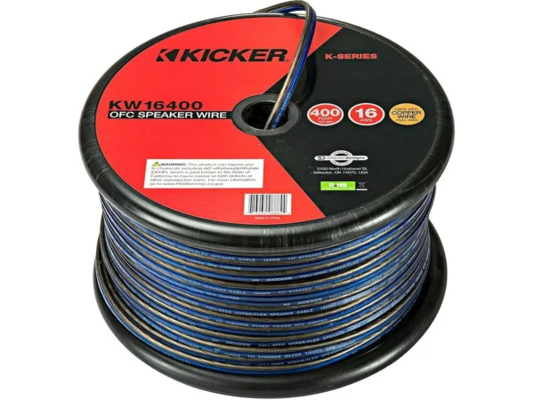 KICKER K-Series 400' 16AWG Speaker Wire