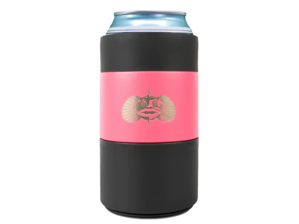 Toadfish Non-Tipping Can Cooler + Adapter - 12oz - Pink *12-Pack