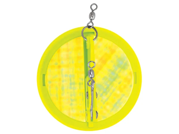 Luhr-Jensen 3-1/4" Dipsy Diver - Chartreuse/Silver Bottom Moon Jelly