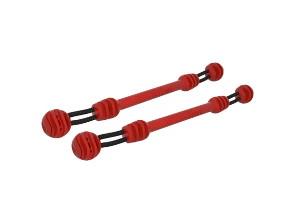 Snubber TWIST - Red - Pair