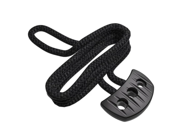 Snubber PULL w/Rope - Black