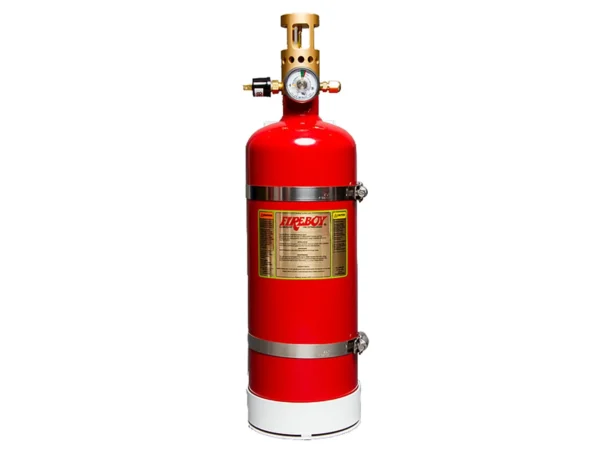 Fireboy-Xintex Automatic Vertical Fire Extinguisher w/Heavy Duty Bracket - 225 Cubic Feet Volume Protected