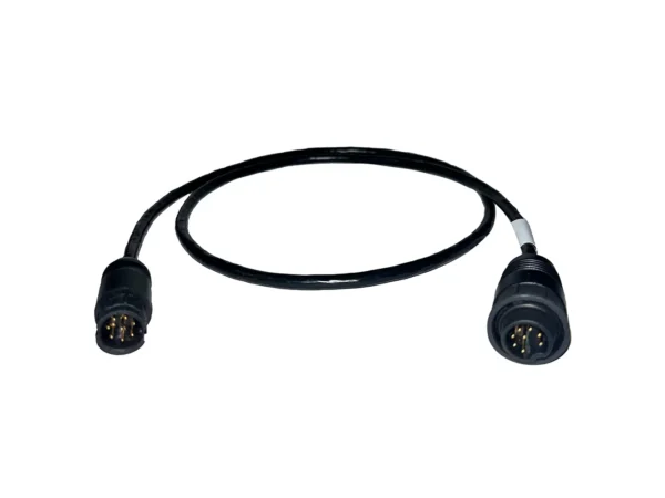 Echonautics 1M Adapter Cable w/Male 8-Pin Black Box Connector f/Echonautics 300W, 600W & 1kW Transducers