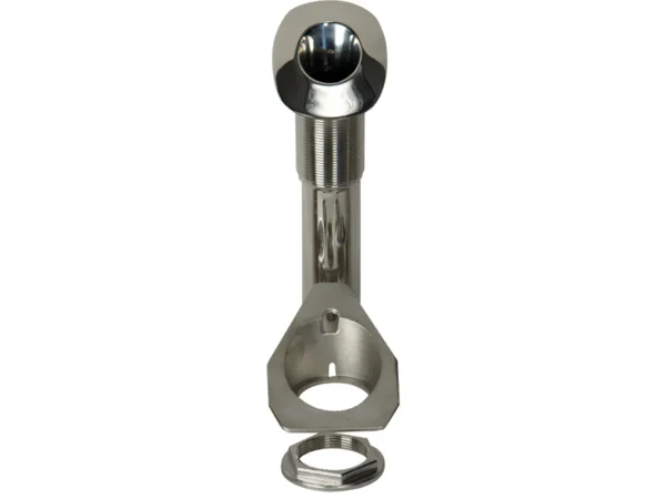 C.E. Smith 80 Series Screwless Flush Mount Rod Holder - 30 Degree - Stainless Steel - Cast Bottom - Black Liner