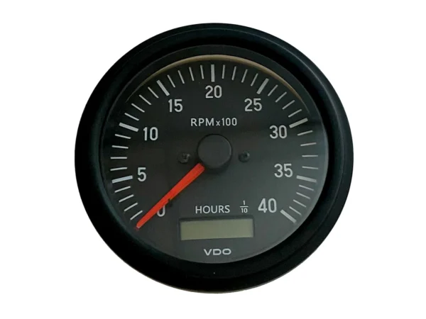 VDO Cockpit International Gen II 4K RPM Tachometer w/Hourmeter