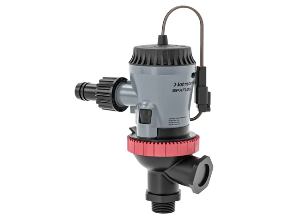 Johnson Pump Aqua O2 Twin Port 500 GPH Aerator Pump - Flex Mount - 12V