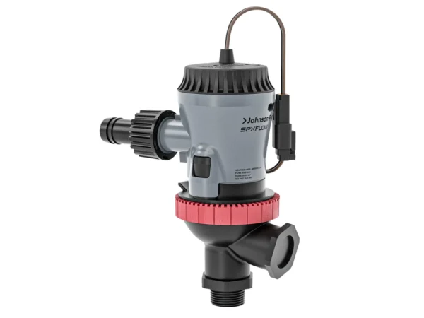 Johnson Pump Aqua O2 Twin Port 800 GPH Aerator Pump - Flex Mount - 12V