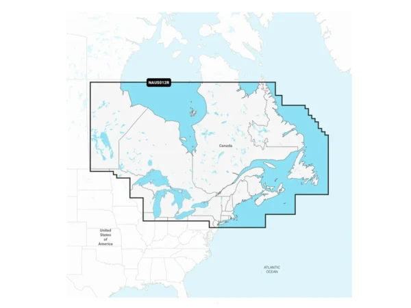 Navionics NAUS012R - Canada, East & Great Lakes - Navionics+