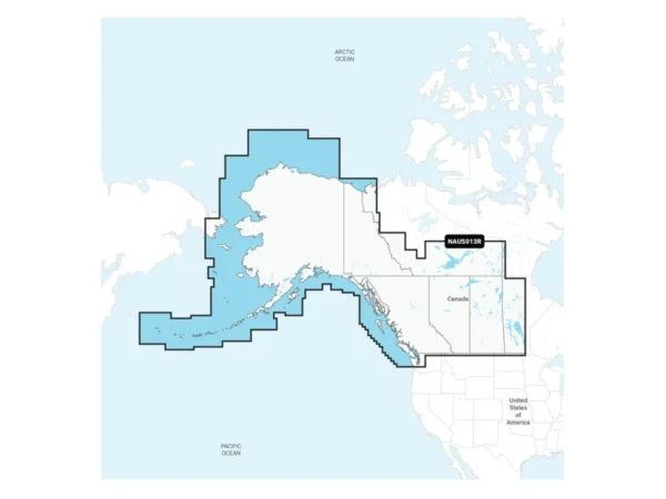 Navionics NAUS013R - Canada, West & Alaska - Navionics+