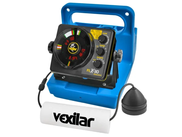 Vexilar FLX-30 Genz Pack w/Broad Band Ice Ducer & Vexilar Lithium Battery