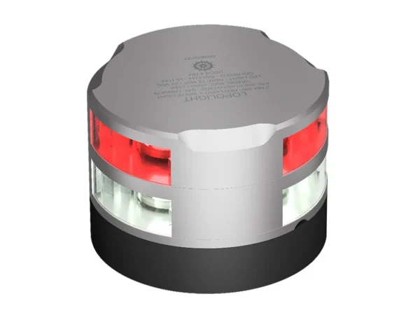 Lopolight 2nm 360° Red + 2nm 360° White - Silver Anodized - Image 4