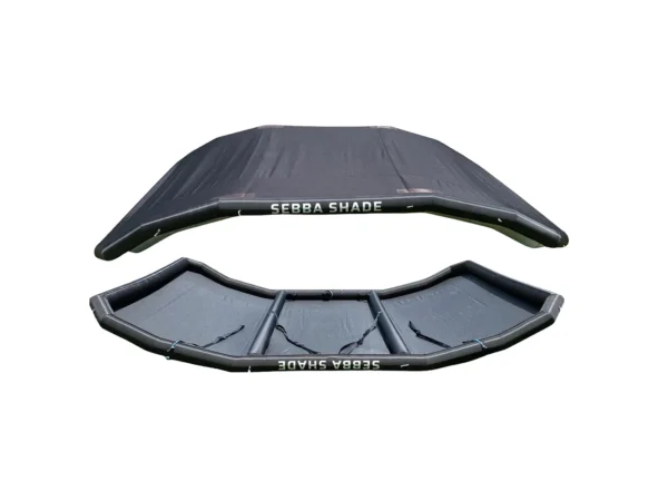 Sebba Shade 6 x 9 ft. Black Sun Shade f/Boats Up To 28'