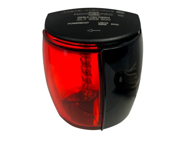 Hella Marine NaviLED PRO Port Navigation Lamp - Black - 3NM