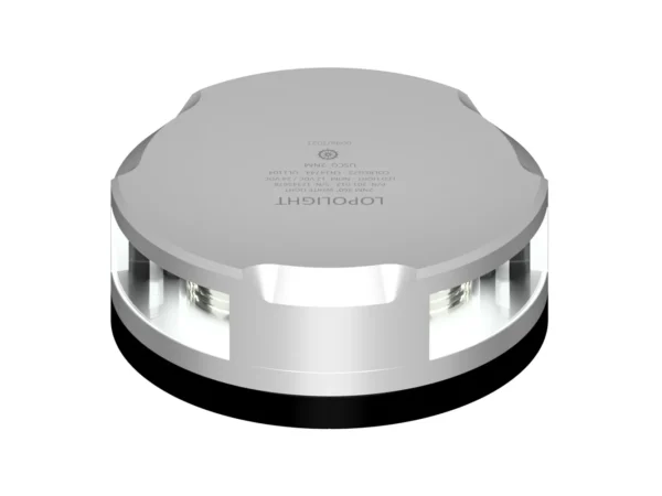 Lopolight Masthead/360-Degree Light - 2NM - Silver Housing w/FB Base