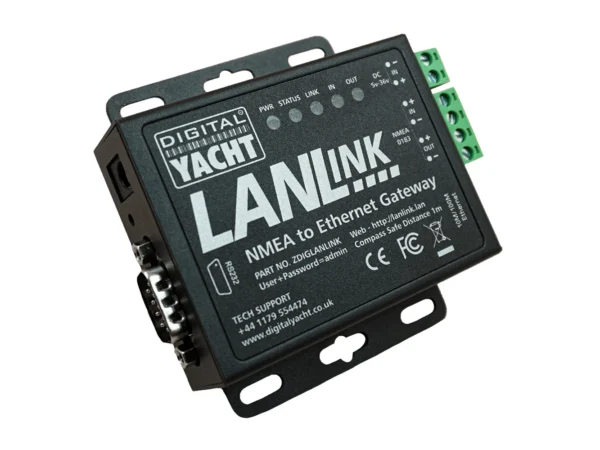 Digital Yacht LANLink NMEA 0183 To Ethernet Gateway