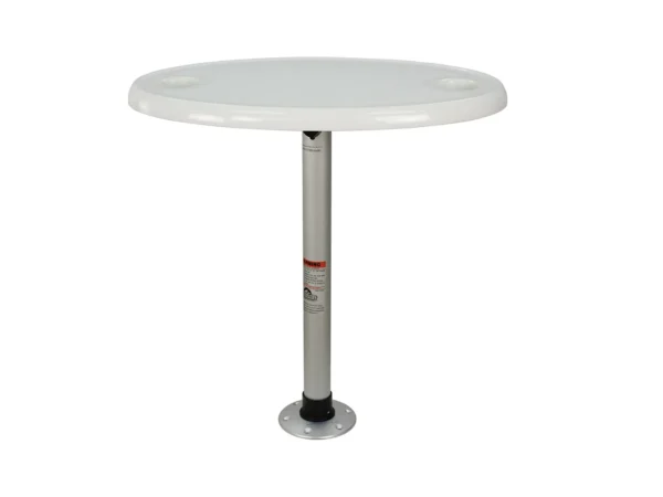 Springfield Thread-Lock™ Electrified Oval Table Package w/LED Lights & USB Ports